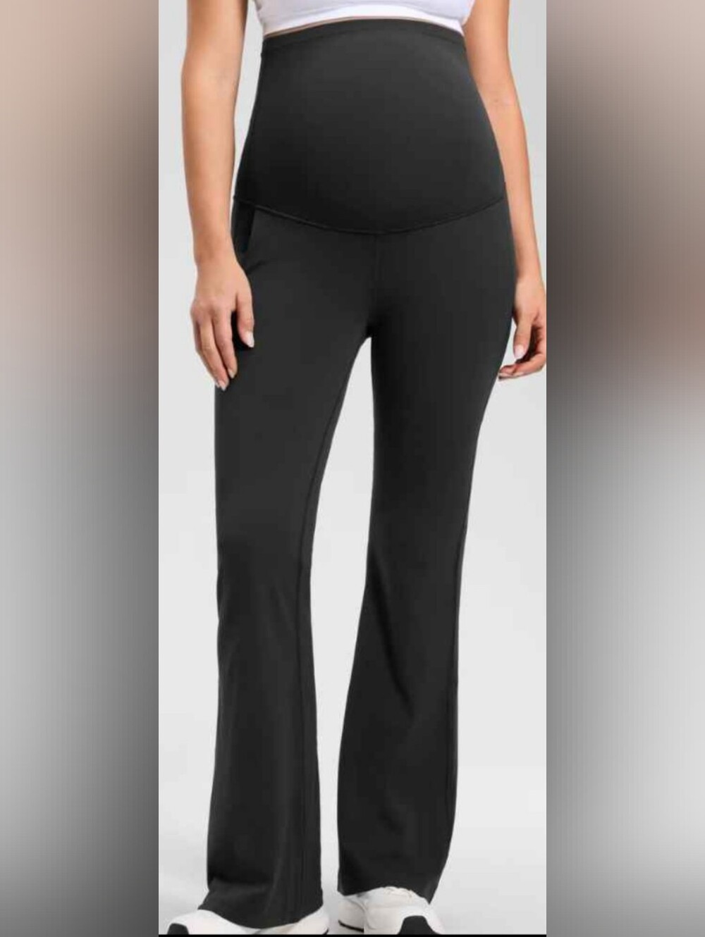 NWT CRZ YOGA small maternity flare leggings